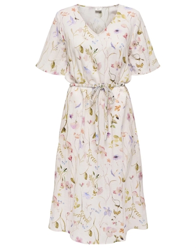 JDY - JDYViola Life Midi Kjole - Pristine